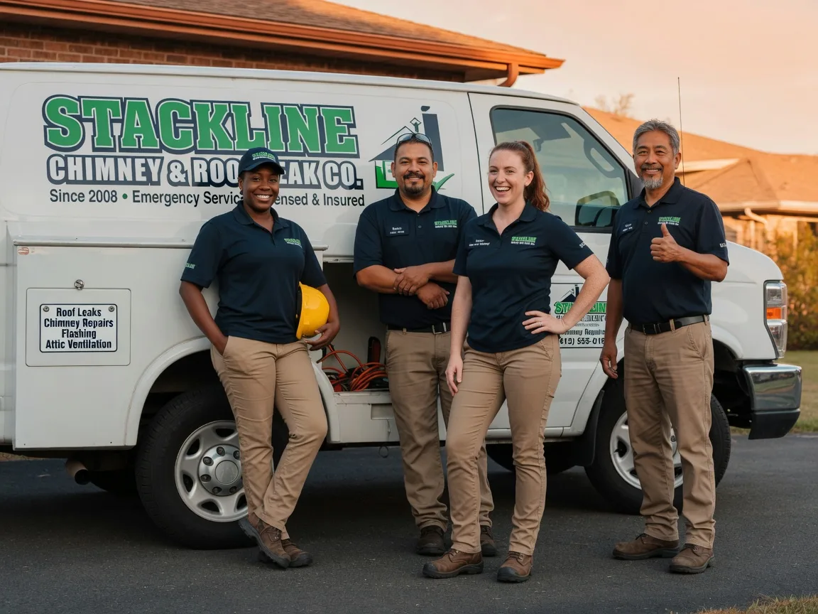 Chimney flashing repair company in Edwall, WA